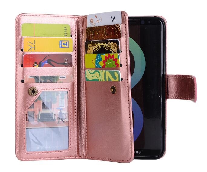 Galaxy S7 Edge detachable full wallet leather case