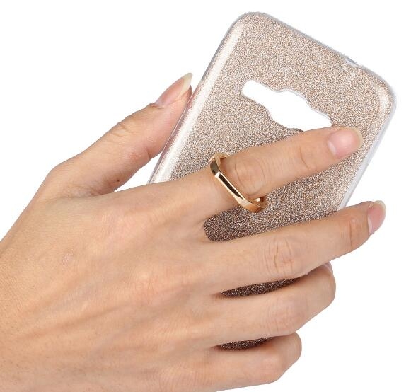 Galaxy J1 2016 Soft tpu Bling Kickstand Case with Ring Rotary Metal Mount Galaxy J1 2016 Soft tpu Bling Kickstand Case with Ring Rotary Metal Mount