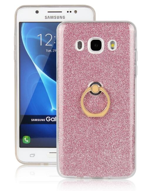 Galaxy J5 2016 Soft tpu Bling Kickstand Case with Ring Rotary Metal Mount Galaxy J5 2016 Soft tpu Bling Kickstand Case with Ring Rotary Metal Mount