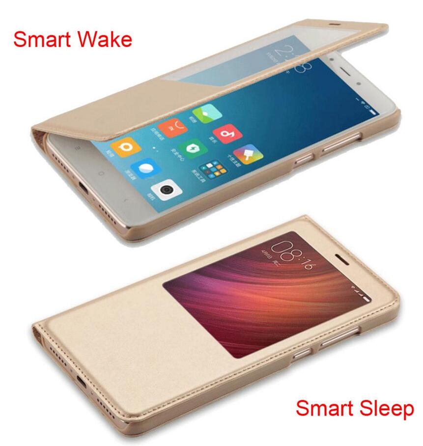 Xiaomi Redmi Note 4X Smart Leather Flip window S view case Xiaomi Redmi Note 4X Smart Leather Flip window S view case