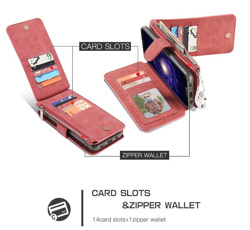 Galaxy S8 wallet leather case detachable Galaxy S8 wallet leather case detachable