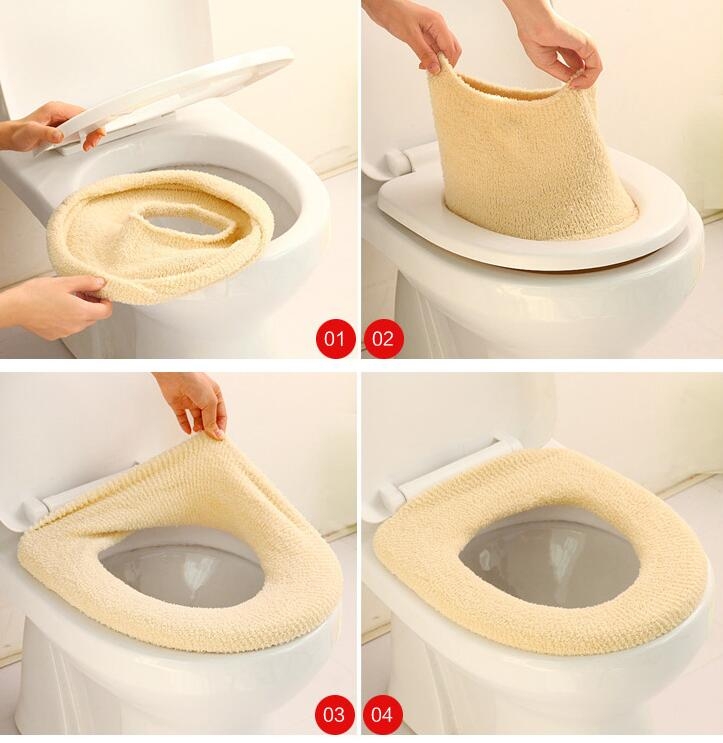 Bathroom Toilet Seat Warmer Cover Washable Bathroom Toilet Seat Warmer Cover Washable