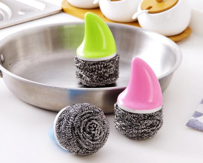 Clean Brush Wire Ball Pot Cleaner