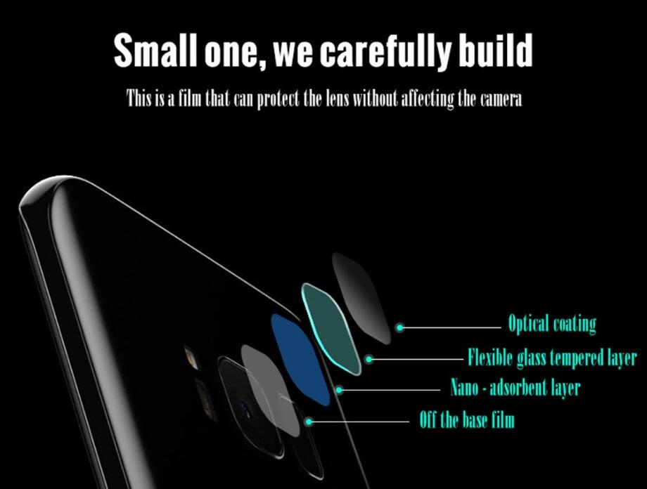 Samsung Galaxy S8 plus Camera Lens glass Protector