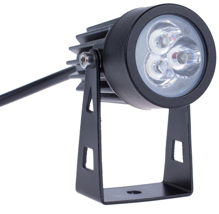 Garden Spot Lighting 3 LED Lamp Waterproof Light Cool White Garden Spot Lighting 3 LED Lamp Waterproof Light Cool White