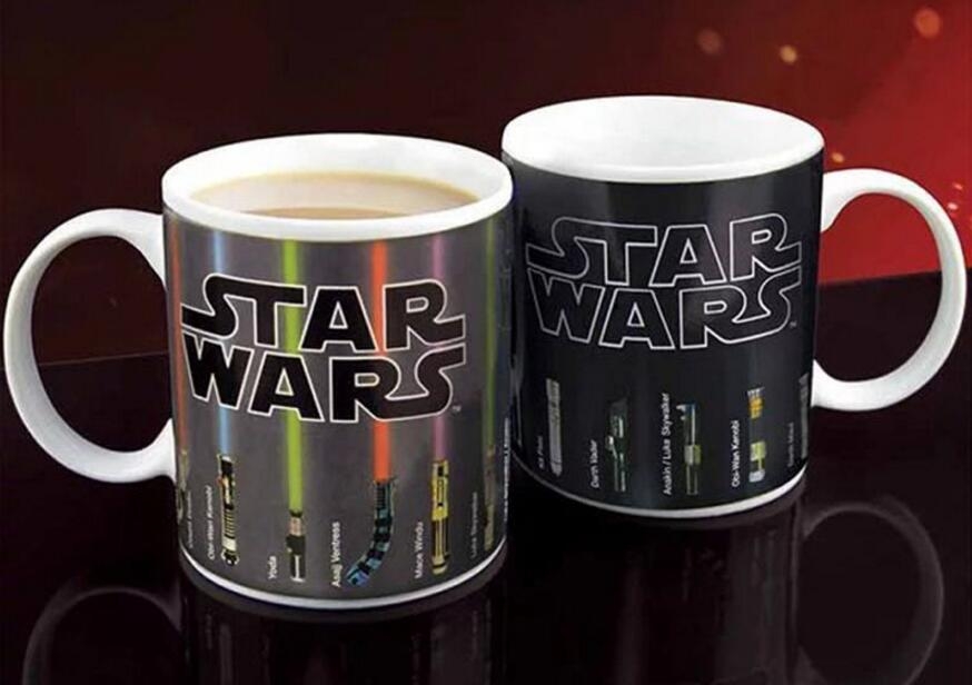 Star Wars Lightsabre Heat Changing Mug Star Wars Lightsabre Heat Changing Mug