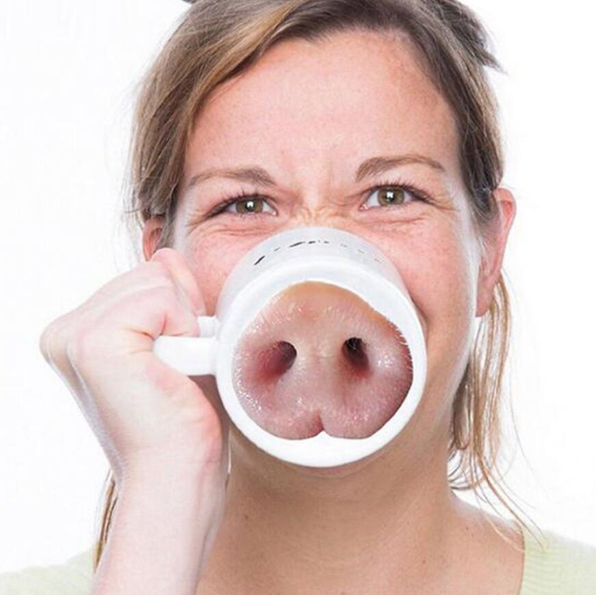 Coffee Mug Fun Pig Nose Coffee Mug Fun Pig Nose