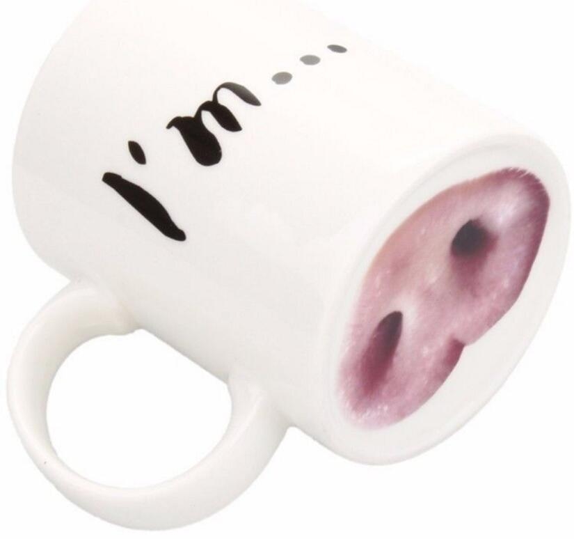 Coffee Mug Fun Pig Nose Coffee Mug Fun Pig Nose