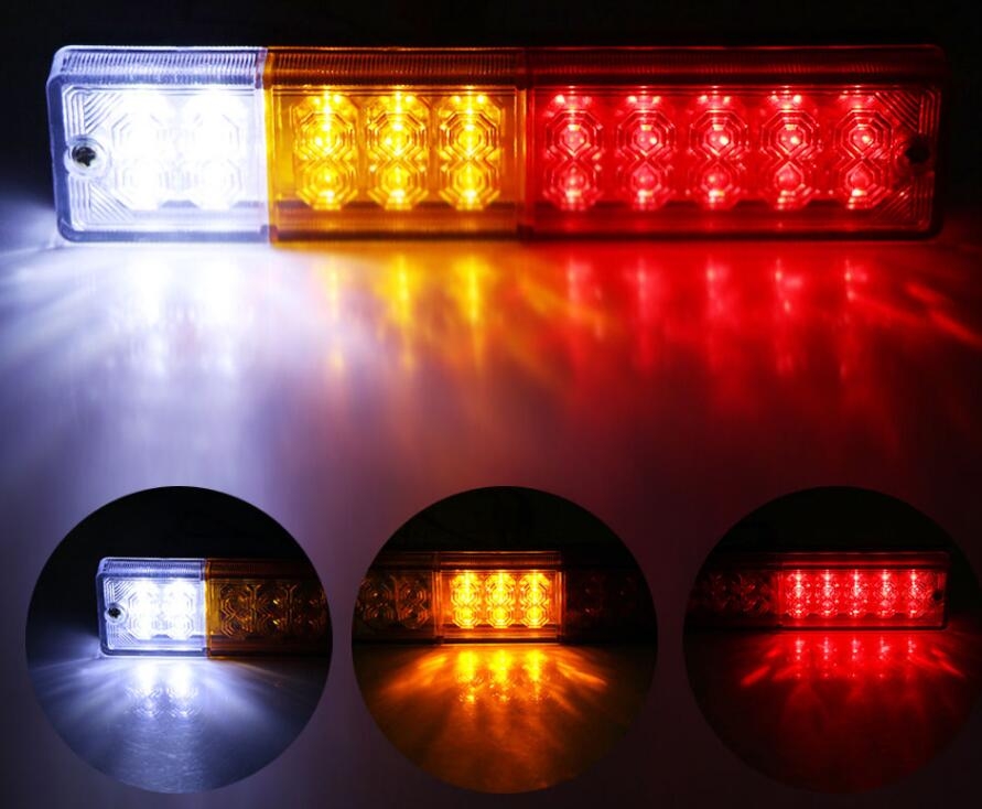 Waterproof 20 LED truck trailer lights x 1 pair Waterproof 20 LED truck trailer lights x 1 pair