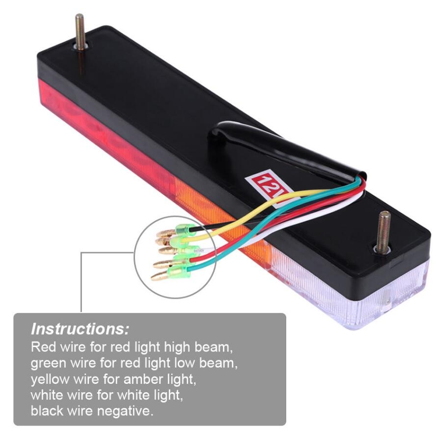 Waterproof 20 LED truck trailer lights x 1 pair Waterproof 20 LED truck trailer lights x 1 pair