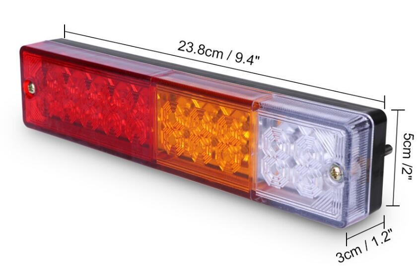 Waterproof 20 LED truck trailer lights x 1 pair Waterproof 20 LED truck trailer lights x 1 pair