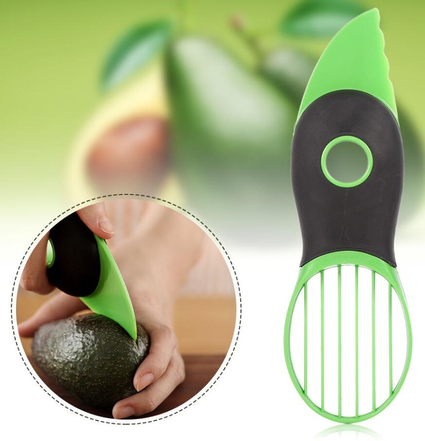 Avocado Slicer Green 3-in-1