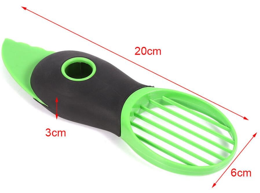 Avocado Slicer Green 3-in-1