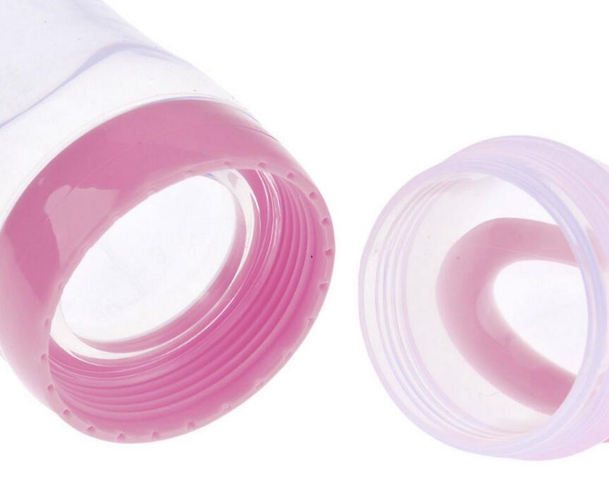 Silicone Baby Food Bottle With Spoon