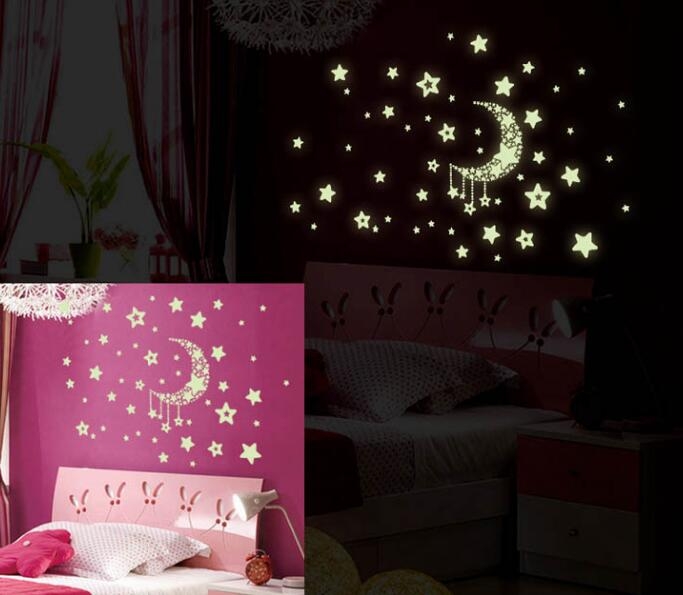Removable Night Glow In The Dark Wall Sticker & Decal Room Decor Stickers