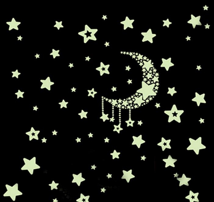 Removable Night Glow In The Dark Wall Sticker & Decal Room Decor Stickers