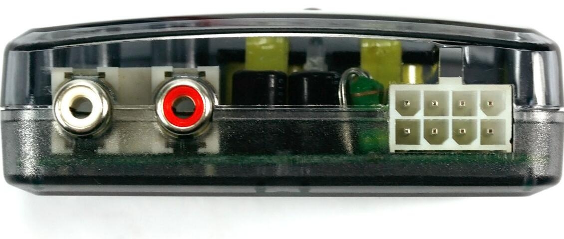Car stereo RCA convertor high / low speaker level converter