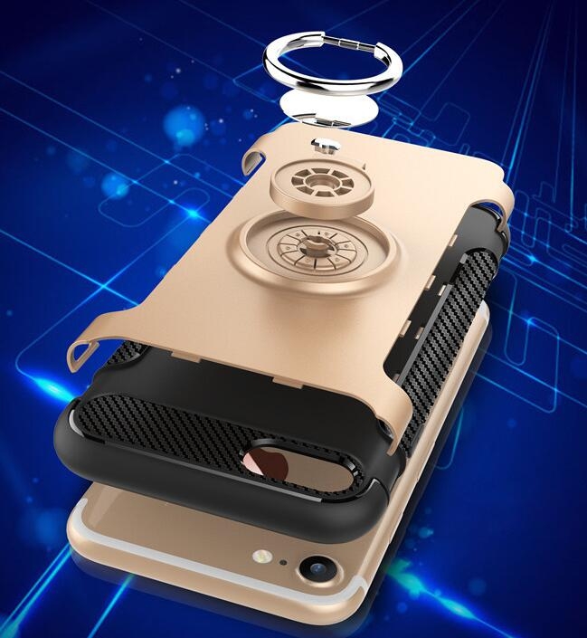 iPhone 6 / 6s Plus Shockproof Hybrid 360° Ring Rotate Kickstand Case Cover iPhone 6 / 6s Plus Shockproof Hybrid 360° Ring Rotate Kickstand Case Cover