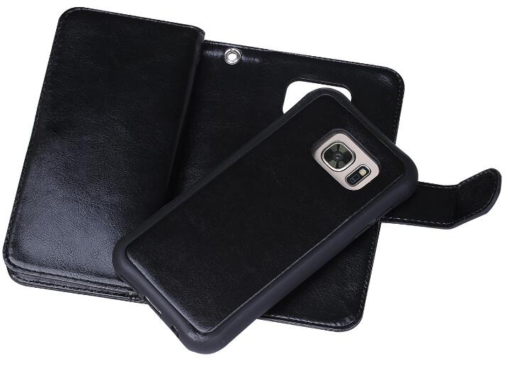 Galaxy S8 PLUS edge double wallet detachable case Galaxy S8 PLUS edge double wallet detachable case