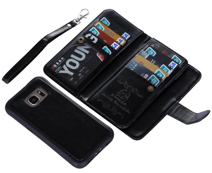 Galaxy S8 edge double wallet detachable case Galaxy S8 edge double wallet detachable case