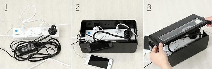 Cable Organiser Storage Box Cable Organiser Storage Box