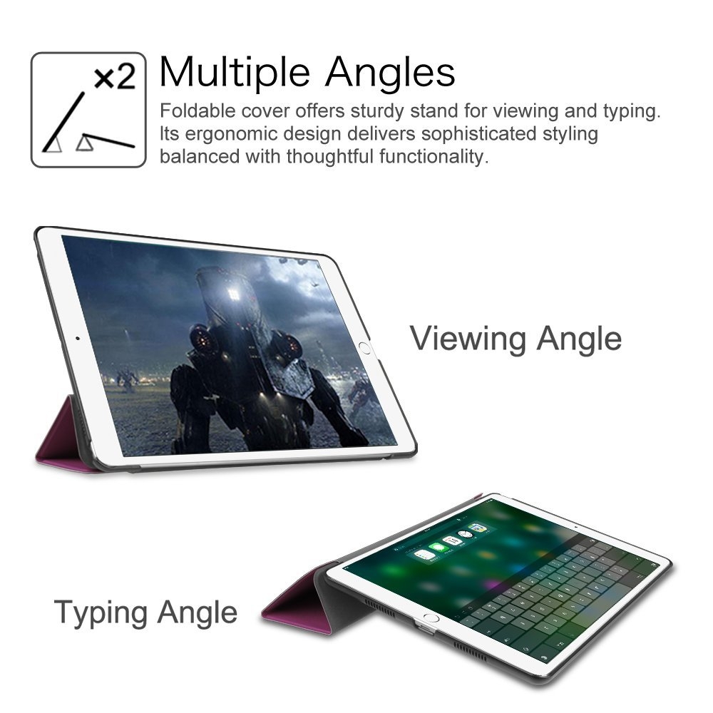 iPad Pro 10.5 Case Ultra Lightweight Standing Flip Protective Cover iPad Pro 10.5 Case Ultra Lightweight Standing Flip Protective Cover
