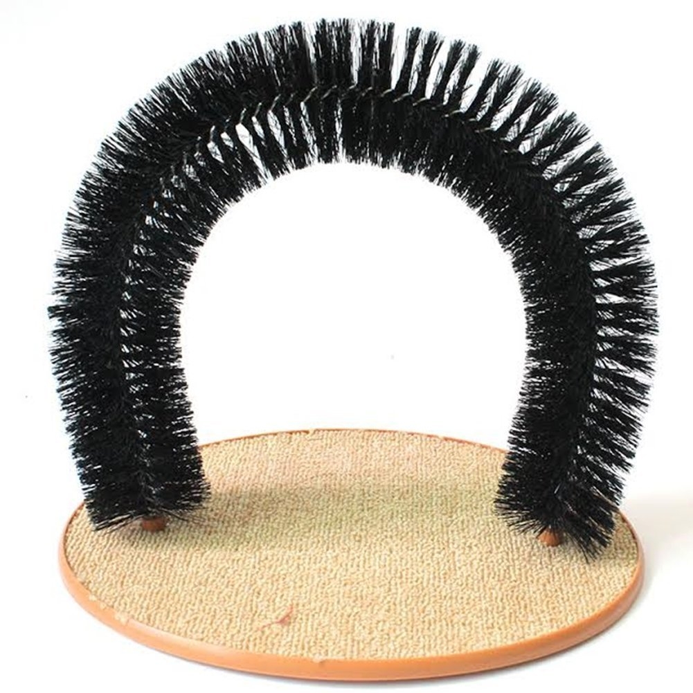 Purrfect Arch Groom Toy Pet Cat Kitten Arch Scratch Massager Toy Purrfect Arch Groom Toy Pet Cat Kitten Arch Scratch Massager Toy