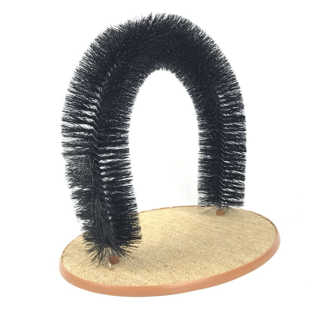 Purrfect Arch Groom Toy Pet Cat Kitten Arch Scratch Massager Toy Purrfect Arch Groom Toy Pet Cat Kitten Arch Scratch Massager Toy