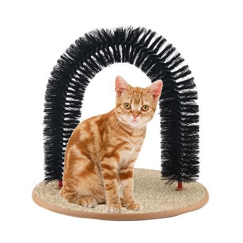 Purrfect Arch Groom Toy Pet Cat Kitten Arch Scratch Massager Toy Purrfect Arch Groom Toy Pet Cat Kitten Arch Scratch Massager Toy