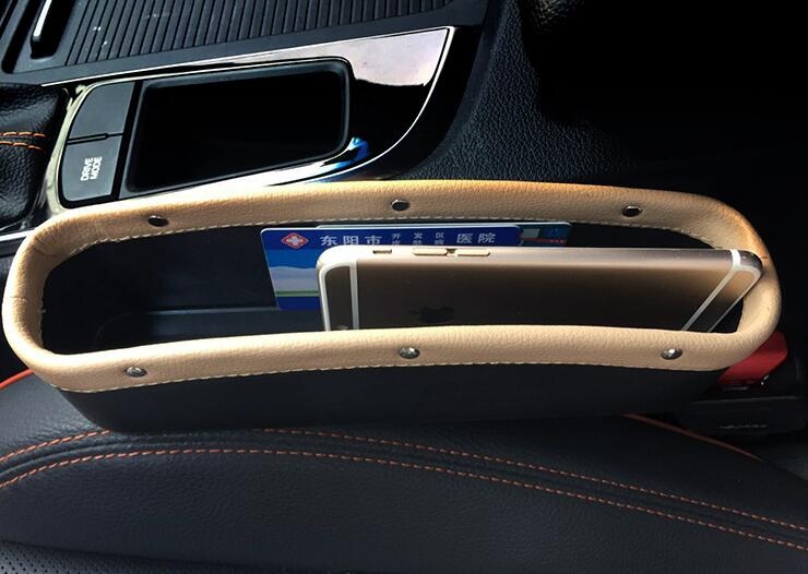 Car Seat Side Console Slit Gap Storage Box
