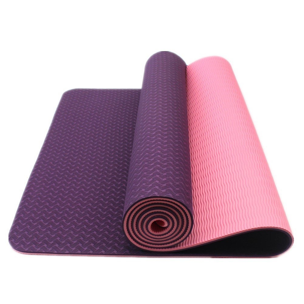 Yoga Mat 6 mm Non Slip TPE with Rope Yoga Mat 6 mm Non Slip TPE with Rope
