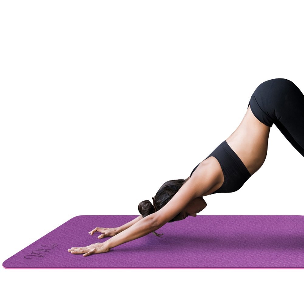 Yoga Mat 6 mm Non Slip TPE with Rope Yoga Mat 6 mm Non Slip TPE with Rope