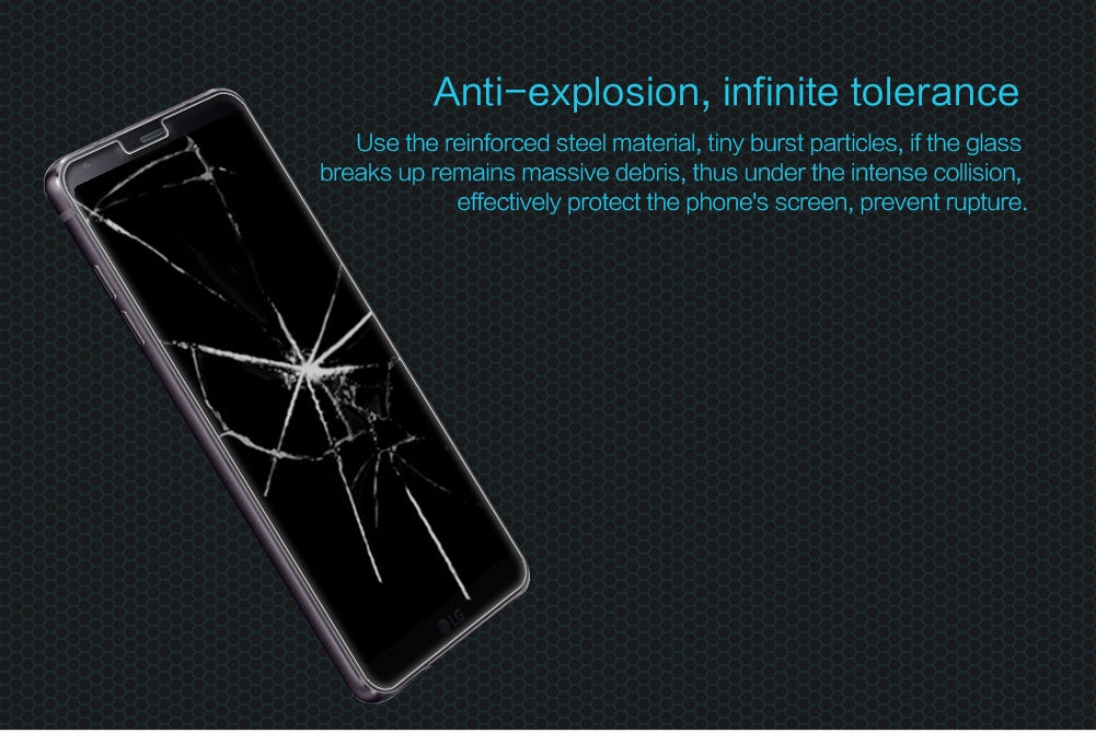 LG G6 Tempered Glass Screen Protector Film LG G6 Tempered Glass Screen Protector Film