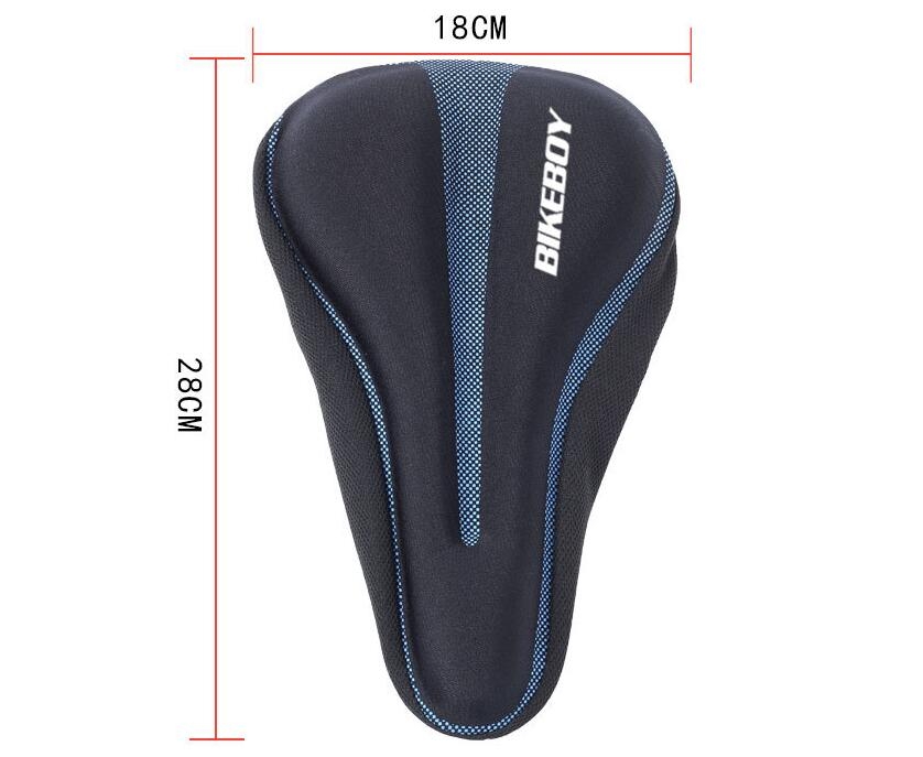 Bike Seat 3D Silicone Gel Pad Seat Saddle Cover