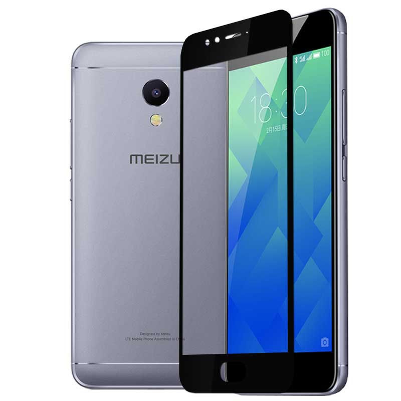Meizu M5S fully covered Curved Tempered Glass screen protector