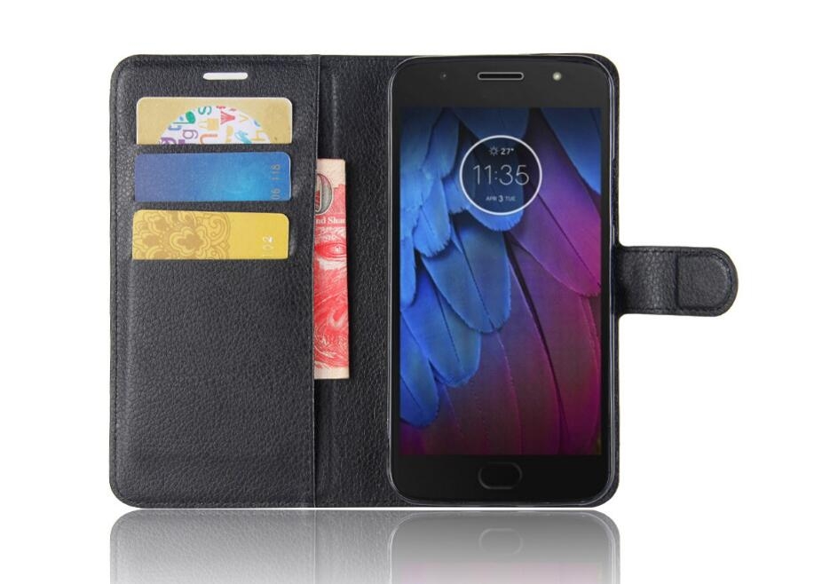 MOTO G5 PLUS Case Leather Wallet with Stand Cover Case MOTO G5 PLUS Case Leather Wallet with Stand Cover Case