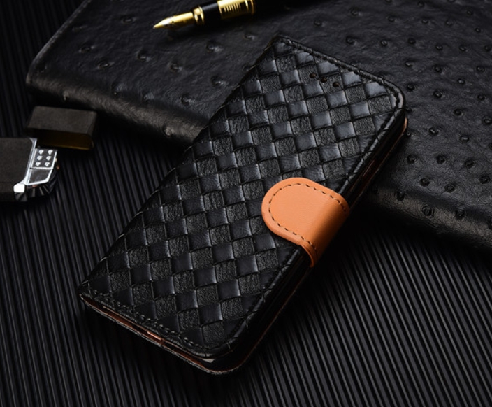 Oneplus 5 Case Wallet Leather Case Cover - Black
