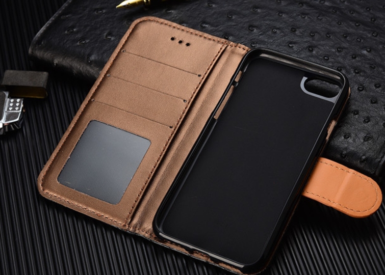 Oneplus 5 Case Wallet Leather Case Cover - Brown