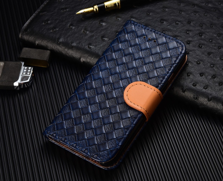 Oneplus 5 Case Wallet Leather Case Cover - Blue