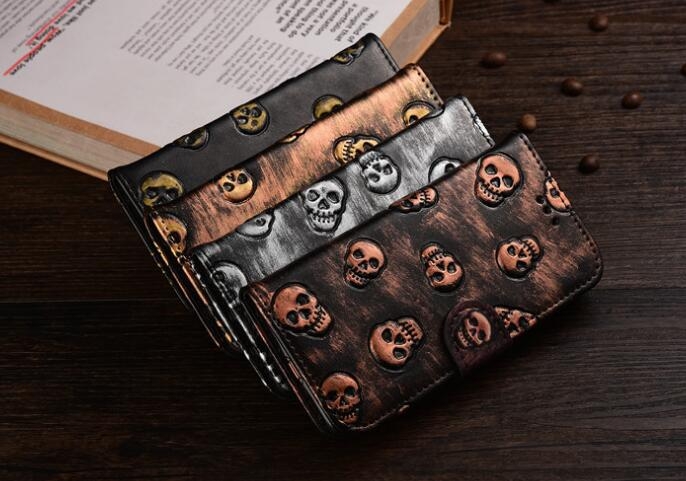 Vodafone V8 Case Leather Wallet Case Cover
