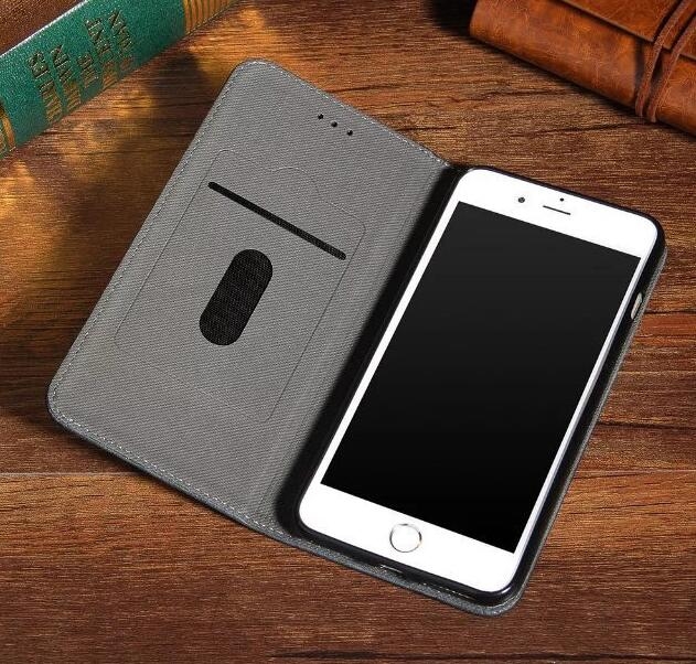 Vodafone N8 CASE ultra slim retro leather wallet case 2 cards magnet case