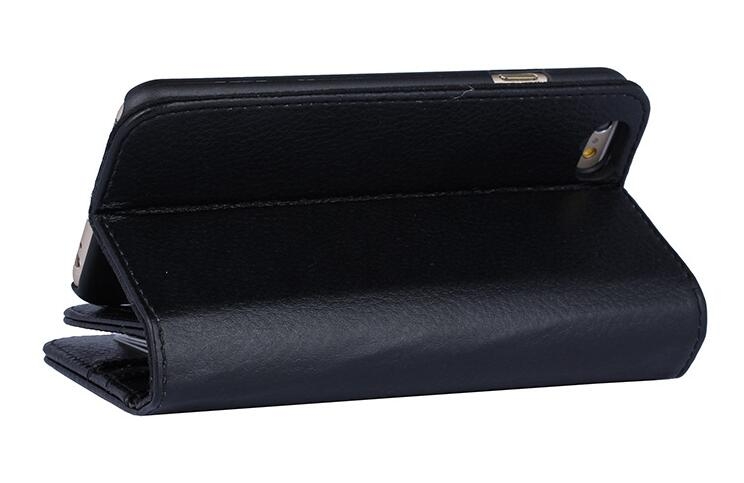 Vodafone N8  Case Leather Wallet Case Cover - Black