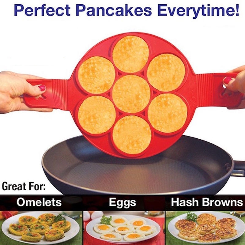 Non Stick Pancake Pan Flip Breakfast Maker Egg Omelette Flipjack Tools Non Stick Pancake Pan Flip Breakfast Maker Egg Omelette Flipjack Tools