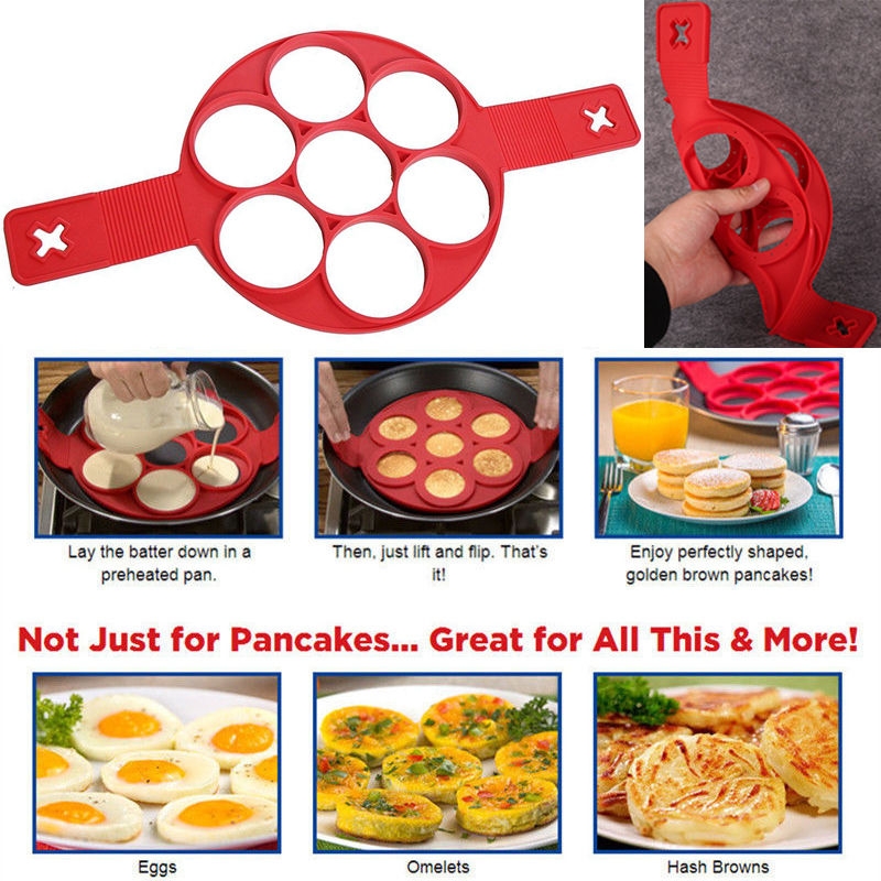 Non Stick Pancake Pan Flip Breakfast Maker Egg Omelette Flipjack Tools Non Stick Pancake Pan Flip Breakfast Maker Egg Omelette Flipjack Tools