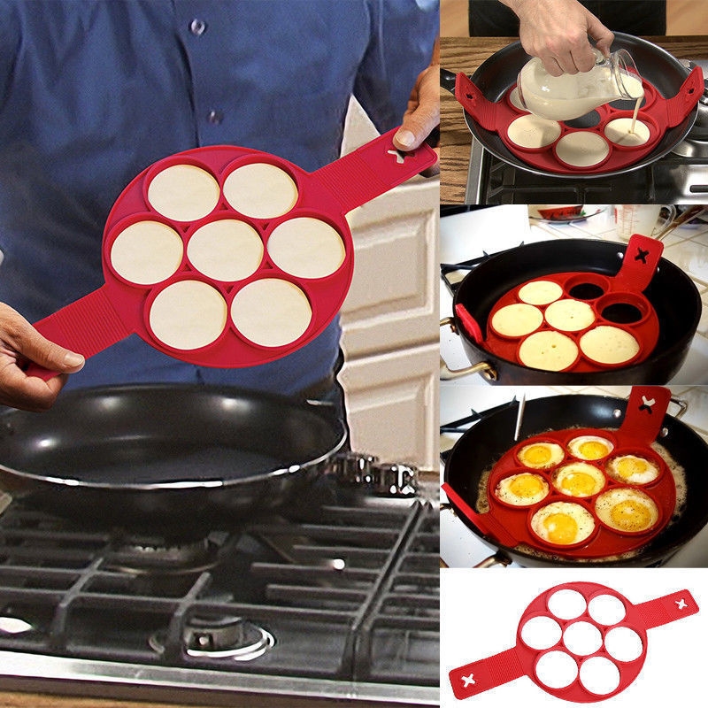 Non Stick Pancake Pan Flip Breakfast Maker Egg Omelette Flipjack Tools Non Stick Pancake Pan Flip Breakfast Maker Egg Omelette Flipjack Tools