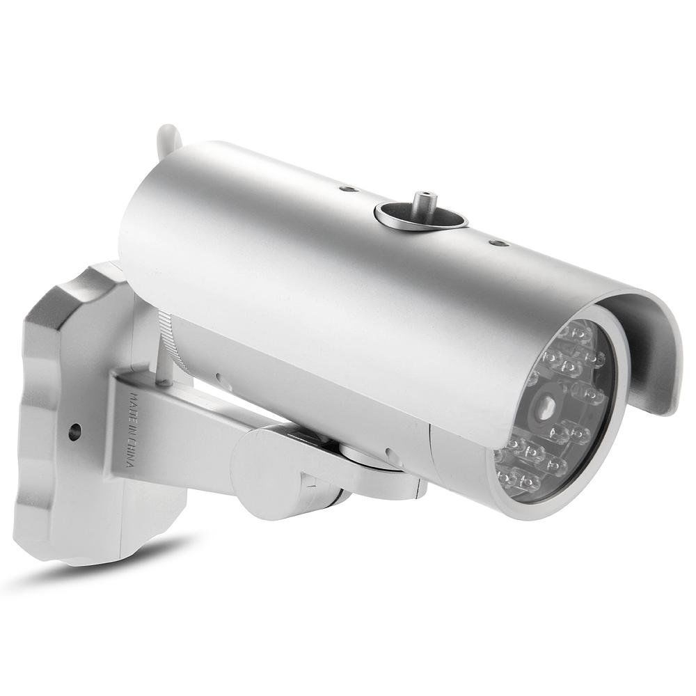 Dummy Security Camera IR 18 LED CCTV Camera Indoor Outdoor Fake Simulation