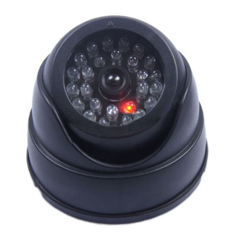 Dummy Dome Security Camera with 30pcs False IR LEDs