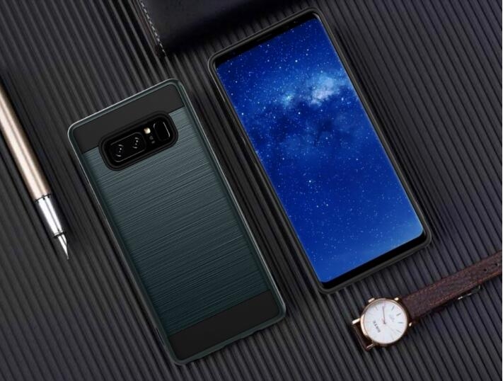 Galaxy Note 8 case impact proof hybrid case brushed Galaxy Note 8 case impact proof hybrid case brushed