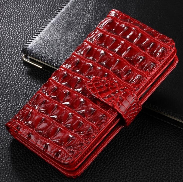 J3 PRO 2017 case Croco wallet Leather case