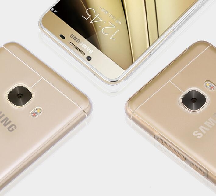 Galaxy J7 Prime Case Clear Gel  Soft TPU Ultra Thin Case Cover